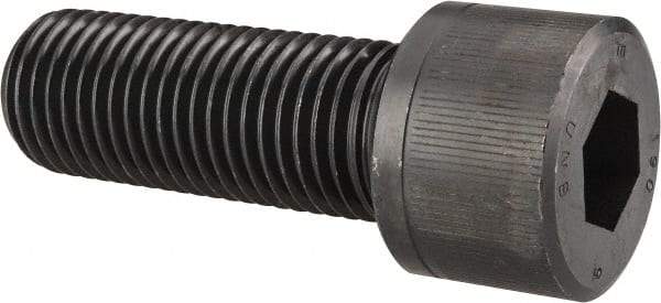 Unbrako - 1-1/2 - 6 UNC Hex Socket Drive, Socket Cap Screw - Alloy Steel, Black Oxide Finish, 4" Length Under Head - Eagle Tool & Supply