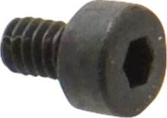 Unbrako - M2x0.40 Metric Coarse Hex Socket Drive, Socket Cap Screw - Grade 12.9 Alloy Steel, Black Oxide Finish, 3mm Length Under Head - Eagle Tool & Supply