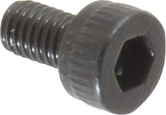 Unbrako - M3x0.50 Metric Coarse Hex Socket Drive, Socket Cap Screw - Grade 12.9 Alloy Steel, Black Oxide Finish, 5mm Length Under Head - Eagle Tool & Supply