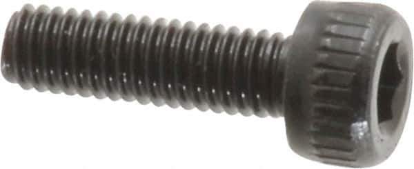 Unbrako - M3x0.50 Metric Coarse Hex Socket Drive, Socket Cap Screw - Grade 12.9 Alloy Steel, Black Oxide Finish, 10mm Length Under Head - Eagle Tool & Supply