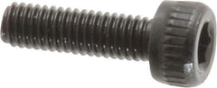 Unbrako - M3x0.50 Metric Coarse Hex Socket Drive, Socket Cap Screw - Grade 12.9 Alloy Steel, Black Oxide Finish, 10mm Length Under Head - Eagle Tool & Supply