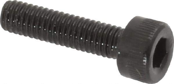 Unbrako - M3x0.50 Metric Coarse Hex Socket Drive, Socket Cap Screw - Grade 12.9 Alloy Steel, Black Oxide Finish, 12mm Length Under Head - Eagle Tool & Supply