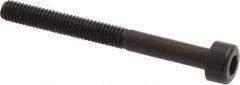Unbrako - M3x0.50 Metric Coarse Hex Socket Drive, Socket Cap Screw - Grade 12.9 Alloy Steel, Black Oxide Finish, 30mm Length Under Head - Eagle Tool & Supply