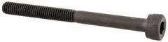 Unbrako - M3x0.50 Metric Coarse Hex Socket Drive, Socket Cap Screw - Grade 12.9 Alloy Steel, Black Oxide Finish, 35mm Length Under Head - Eagle Tool & Supply