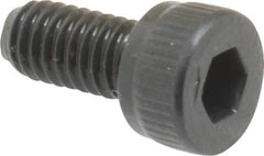 Unbrako - M4x0.70 Metric Coarse Hex Socket Drive, Socket Cap Screw - Grade 12.9 Alloy Steel, Black Oxide Finish, 8mm Length Under Head - Eagle Tool & Supply