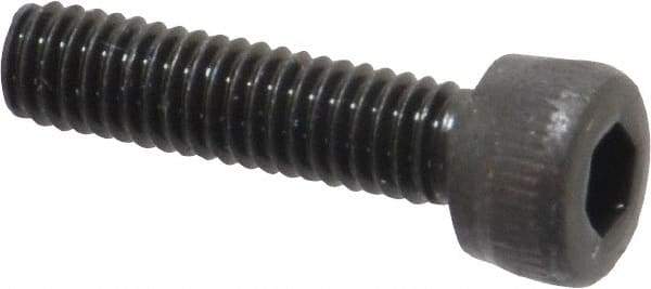 Unbrako - M4x0.70 Metric Coarse Hex Socket Drive, Socket Cap Screw - Grade 12.9 Alloy Steel, Black Oxide Finish, 16mm Length Under Head - Eagle Tool & Supply