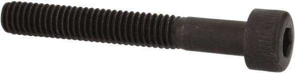 Unbrako - M4x0.70 Metric Coarse Hex Socket Drive, Socket Cap Screw - Grade 12.9 Alloy Steel, Black Oxide Finish, 30mm Length Under Head - Eagle Tool & Supply