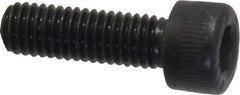 Unbrako - M5x0.80 Metric Coarse Hex Socket Drive, Socket Cap Screw - Grade 12.9 Alloy Steel, Black Oxide Finish, 16mm Length Under Head - Eagle Tool & Supply