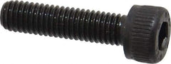 Unbrako - M5x0.80 Metric Coarse Hex Socket Drive, Socket Cap Screw - Grade 12.9 Alloy Steel, Black Oxide Finish, 20mm Length Under Head - Eagle Tool & Supply