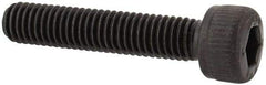 Unbrako - M5x0.80 Metric Coarse Hex Socket Drive, Socket Cap Screw - Grade 12.9 Alloy Steel, Black Oxide Finish, 25mm Length Under Head - Eagle Tool & Supply