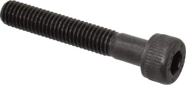 Unbrako - M5x0.80 Metric Coarse Hex Socket Drive, Socket Cap Screw - Grade 12.9 Alloy Steel, Black Oxide Finish, 30mm Length Under Head - Eagle Tool & Supply