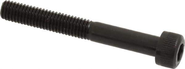 Unbrako - M5x0.80 Metric Coarse Hex Socket Drive, Socket Cap Screw - Grade 12.9 Alloy Steel, Black Oxide Finish, 40mm Length Under Head - Eagle Tool & Supply