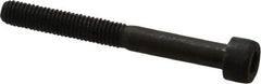Unbrako - M5x0.80 Metric Coarse Hex Socket Drive, Socket Cap Screw - Grade 12.9 Alloy Steel, Black Oxide Finish, 45mm Length Under Head - Eagle Tool & Supply