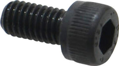 Unbrako - M6x1.00 Metric Coarse Hex Socket Drive, Socket Cap Screw - Grade 12.9 Alloy Steel, Black Oxide Finish, 12mm Length Under Head - Eagle Tool & Supply