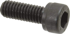 Unbrako - M6x1.00 Metric Coarse Hex Socket Drive, Socket Cap Screw - Grade 12.9 Alloy Steel, Black Oxide Finish, 16mm Length Under Head - Eagle Tool & Supply