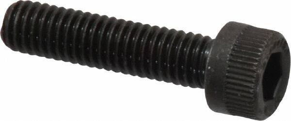 Unbrako - M6x1.00 Metric Coarse Hex Socket Drive, Socket Cap Screw - Grade 12.9 Alloy Steel, Black Oxide Finish, 25mm Length Under Head - Eagle Tool & Supply
