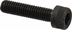Unbrako - M6x1.00 Metric Coarse Hex Socket Drive, Socket Cap Screw - Grade 12.9 Alloy Steel, Black Oxide Finish, 25mm Length Under Head - Eagle Tool & Supply