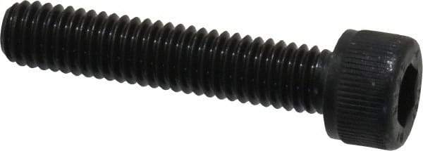 Unbrako - M6x1.00 Metric Coarse Hex Socket Drive, Socket Cap Screw - Grade 12.9 Alloy Steel, Black Oxide Finish, 30mm Length Under Head - Eagle Tool & Supply