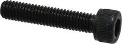 Unbrako - M6x1.00 Metric Coarse Hex Socket Drive, Socket Cap Screw - Grade 12.9 Alloy Steel, Black Oxide Finish, 30mm Length Under Head - Eagle Tool & Supply