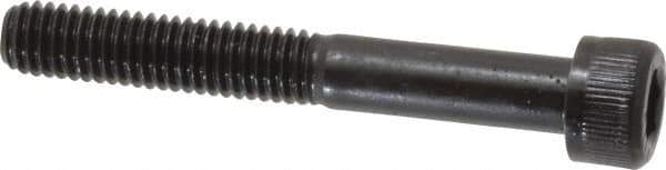 Unbrako - M6x1.00 Metric Coarse Hex Socket Drive, Socket Cap Screw - Grade 12.9 Alloy Steel, Black Oxide Finish, 45mm Length Under Head - Eagle Tool & Supply