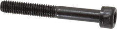 Unbrako - M6x1.00 Metric Coarse Hex Socket Drive, Socket Cap Screw - Grade 12.9 Alloy Steel, Black Oxide Finish, 45mm Length Under Head - Eagle Tool & Supply