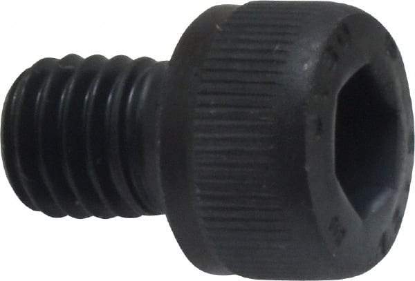 Unbrako - M8x1.25 Metric Coarse Hex Socket Drive, Socket Cap Screw - Grade 12.9 Alloy Steel, Black Oxide Finish, 10mm Length Under Head - Eagle Tool & Supply