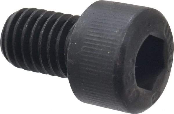 Unbrako - M8x1.25 Metric Coarse Hex Socket Drive, Socket Cap Screw - Grade 12.9 Alloy Steel, Black Oxide Finish, 12mm Length Under Head - Eagle Tool & Supply