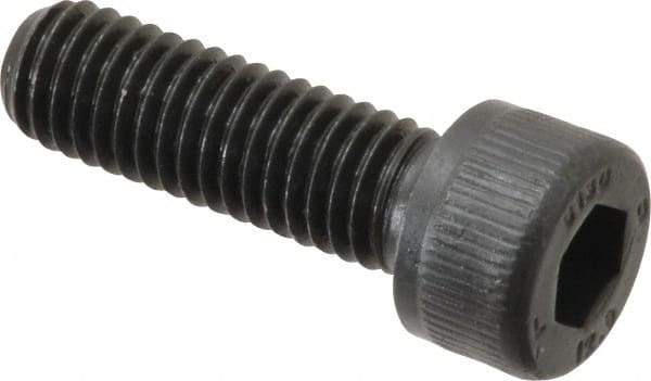 Unbrako - M8x1.25 Metric Coarse Hex Socket Drive, Socket Cap Screw - Grade 12.9 Alloy Steel, Black Oxide Finish, 25mm Length Under Head - Eagle Tool & Supply