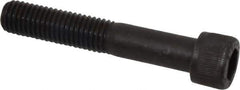 Unbrako - M12x1.75 Metric Coarse Hex Socket Drive, Socket Cap Screw - Grade 12.9 Alloy Steel, Black Oxide Finish, 70mm Length Under Head - Eagle Tool & Supply
