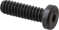 Unbrako - #10-24 UNC Hex Socket Drive, Low Socket Cap Screw - Alloy Steel, Black Oxide Finish, 5/8" Length Under Head - Eagle Tool & Supply