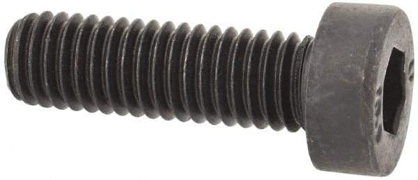 Unbrako - M5x0.80 Metric Coarse Hex Socket Drive, Low Socket Cap Screw - Grade 10.9 Alloy Steel, Black Oxide Finish, 16mm Length Under Head - Eagle Tool & Supply