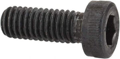 Unbrako - M6x1.00 Metric Coarse Hex Socket Drive, Low Socket Cap Screw - Grade 10.9 Alloy Steel, Black Oxide Finish, 16mm Length Under Head - Eagle Tool & Supply