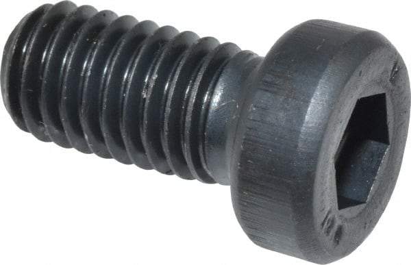 Unbrako - M8x1.25 Metric Coarse Hex Socket Drive, Low Socket Cap Screw - Grade 10.9 Alloy Steel, Black Oxide Finish, 16mm Length Under Head - Eagle Tool & Supply