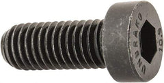 Unbrako - M8x1.25 Metric Coarse Hex Socket Drive, Low Socket Cap Screw - Grade 10.9 Alloy Steel, Black Oxide Finish, 20mm Length Under Head - Eagle Tool & Supply