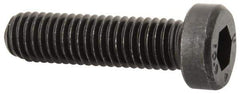 Unbrako - M8x1.25 Metric Coarse Hex Socket Drive, Low Socket Cap Screw - Grade 10.9 Alloy Steel, Black Oxide Finish, 30mm Length Under Head - Eagle Tool & Supply