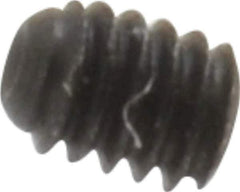 Unbrako - #1-72 UNF, 3/32" OAL, Cup Point Set Screw - Grade 8 Alloy Steel, 0.035" Key - Eagle Tool & Supply