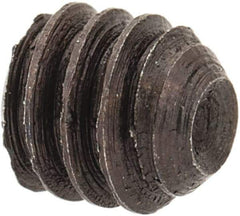 Unbrako - #5-40 UNC, 1/8" OAL, Cup Point Set Screw - Grade 8 Alloy Steel, 1/16" Key - Eagle Tool & Supply