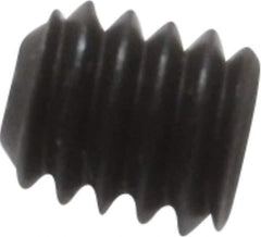Unbrako - #8-32 UNC, 3/16" OAL, Cup Point Set Screw - Grade 8 Alloy Steel, 5/64" Key - Eagle Tool & Supply