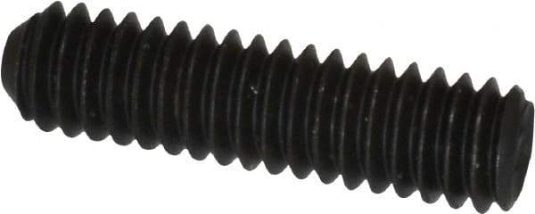 Unbrako - #8-32 UNC, 5/8" OAL, Cup Point Set Screw - Grade 8 Alloy Steel, 5/64" Key - Eagle Tool & Supply