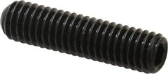 Unbrako - 3/8-16 UNC, 1-1/2" OAL, Cup Point Set Screw - Grade 8 Alloy Steel, 3/16" Key - Eagle Tool & Supply
