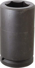 Proto - 1-1/2" Drive 2" Deep Impact Socket - 6 Points, 5-3/4" OAL - Eagle Tool & Supply