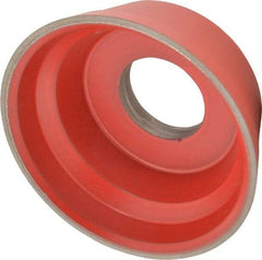 Norton - 3-3/4" Diam, 1-1/4" Hole Size, 1-1/2" Overall Thickness, 150 Grit, Type 11 Tool & Cutter Grinding Wheel - Very Fine Grade, CBN, Resinoid Bond - Eagle Tool & Supply