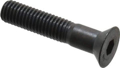 Unbrako - 1/2-13 UNC Hex Socket Drive, 82° Flat Screw - Alloy Steel, Black Oxide Finish, 2-1/2" OAL - Eagle Tool & Supply