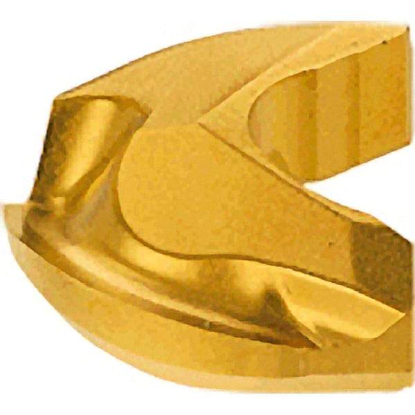 Iscar - HCR120 QF Grade IC908 Carbide Milling Insert - TiAlN Finish, 2.6mm Thick, 6mm Corner Radius - Eagle Tool & Supply