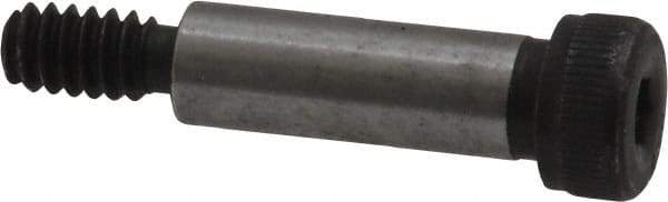 Unbrako - 1/4" Shoulder Diam x 3/4" Shoulder Length, #10-24 UNC, Hex Socket Shoulder Screw - 8 Alloy Steel, 0.357 to 3/8" Head Diam - Eagle Tool & Supply