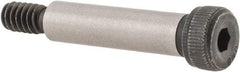 Unbrako - 1/4" Shoulder Diam x 1" Shoulder Length, #10-24 UNC, Hex Socket Shoulder Screw - 8 Alloy Steel, 0.357 to 3/8" Head Diam - Eagle Tool & Supply