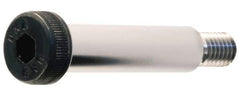 Unbrako - 12mm Shoulder Diam x 90mm Shoulder Length, M10x1.5 Metric Coarse, Hex Socket Shoulder Screw - 12.9 Alloy Steel, 9mm Head Height x 18mm Head Diam - Eagle Tool & Supply
