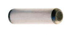 Unbrako - 7/8" Diam x 5" Pin Length Grade 8 Alloy Steel Oversized Dowel Pin - C 60 (Surface) & C 50-58 Hardness, 90,190 Lb Breaking Strength, 1 Beveled & 1 Rounded End - Eagle Tool & Supply
