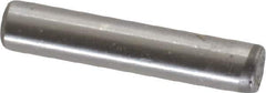 Unbrako - 1/8" Diam x 5/8" Pin Length Grade 8 Alloy Steel Oversized Dowel Pin - C 60 (Surface) & C 50-58 Hardness, 1,845 Lb Breaking Strength, 1 Beveled & 1 Rounded End - Eagle Tool & Supply