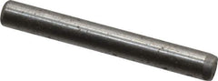 Unbrako - 1/8" Diam x 1" Pin Length Grade 8 Alloy Steel Oversized Dowel Pin - C 60 (Surface) & C 50-58 Hardness, 1,845 Lb Breaking Strength, 1 Beveled & 1 Rounded End - Eagle Tool & Supply